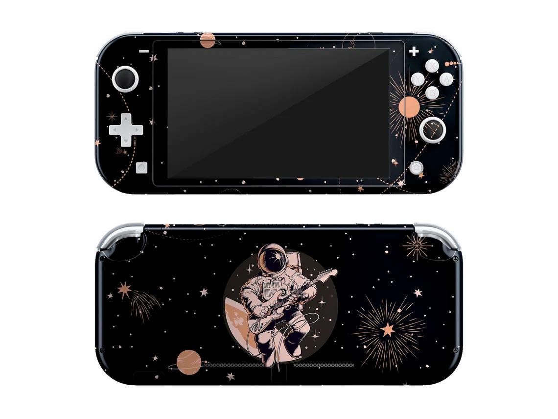 Skin decal dán Nintendo Switch Lite mẫu Astronaut