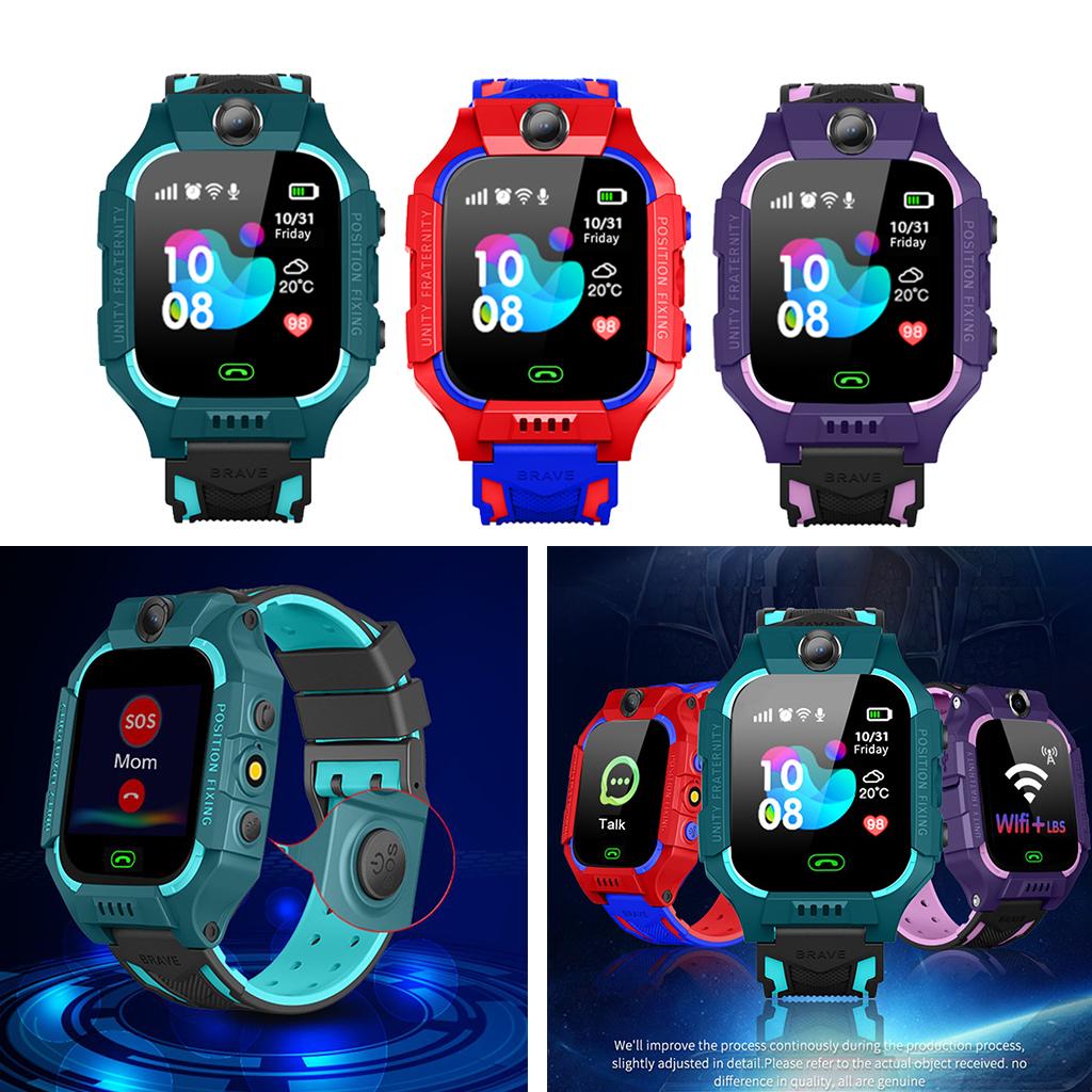 Kids Smart Watch LBS Positioning Lacation SOS Phone Camera Voice Chat
