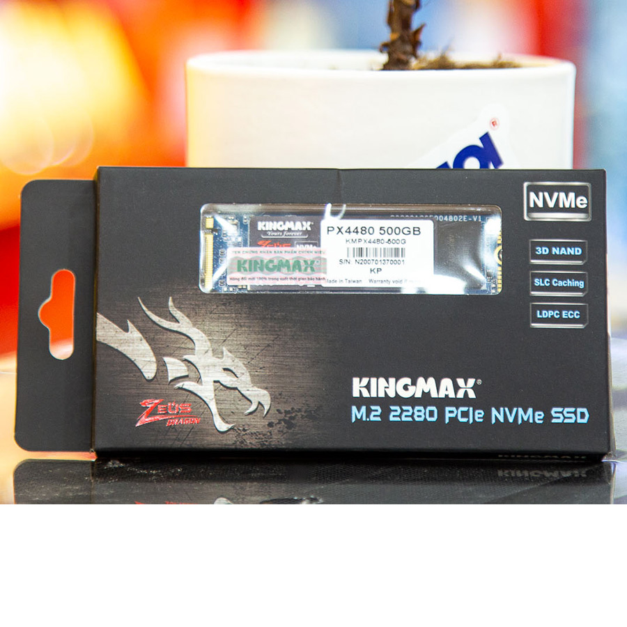 SSD Kingmax Zeus PX4480 M.2 2280 PCIe NVMe Gen 4x4 - Hàng Chính Hãng