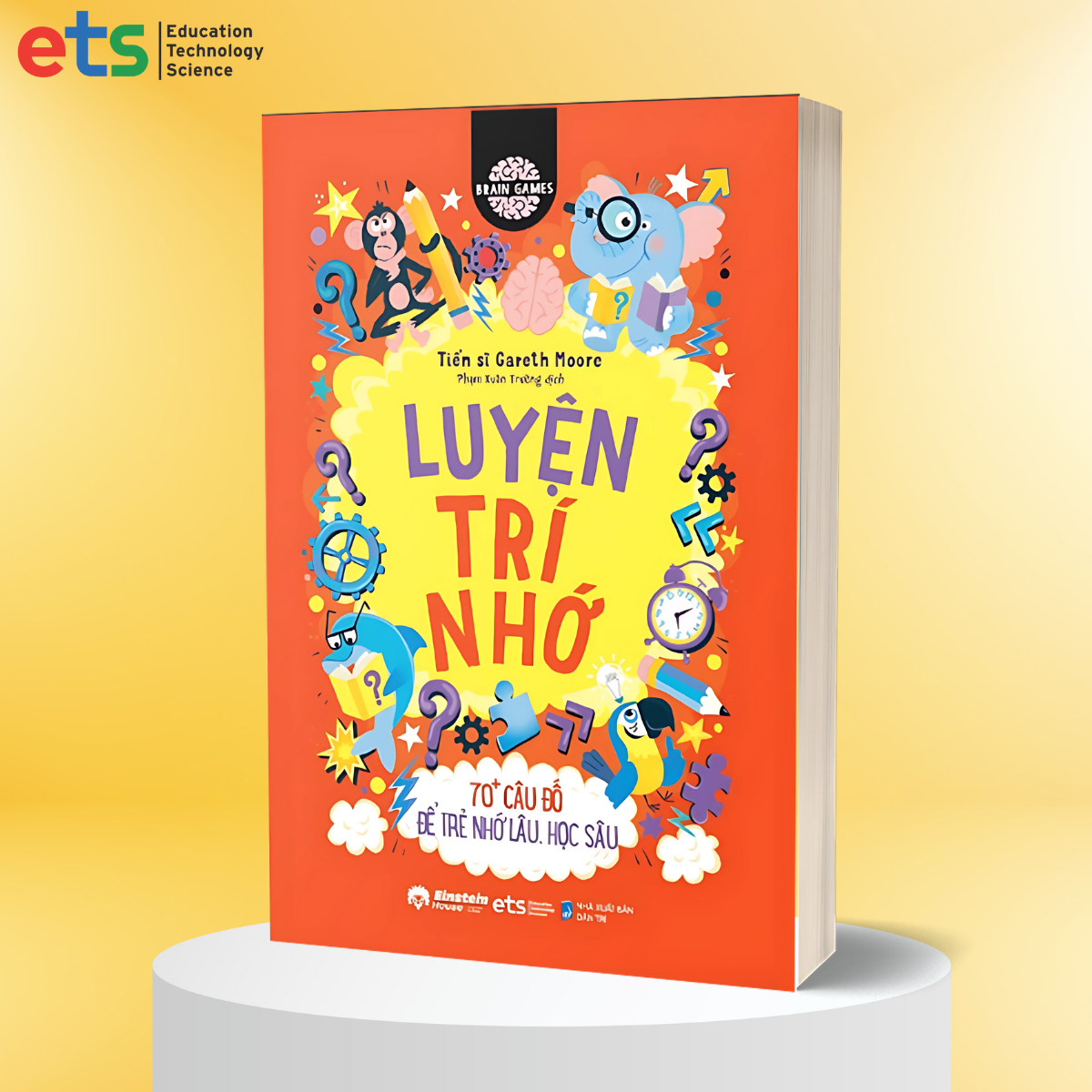 Combo Sách Brain Games: Luyện Trí Nhớ + Thử Thách Logic + Mê Cung Nhanh Trí