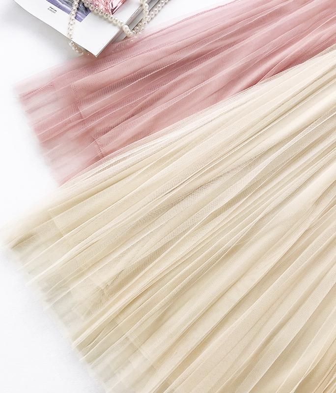 Váy xếp ly lưới tutu VAY50