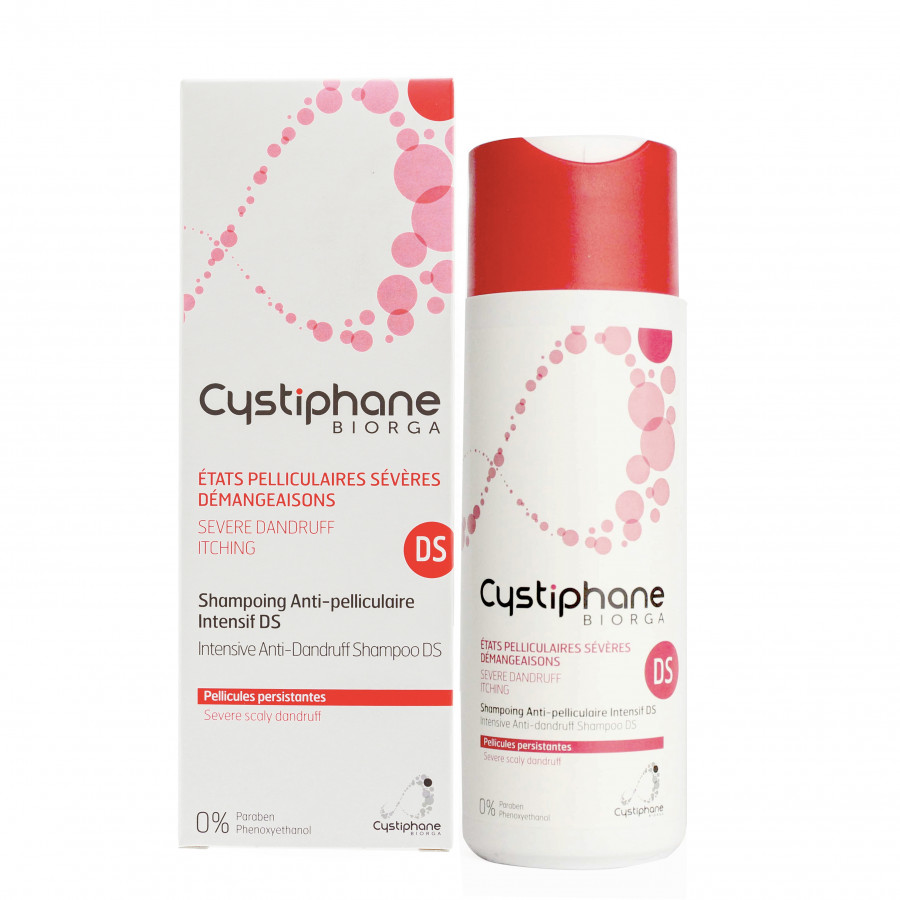 Dầu gội sạch gàu của Pháp Cystiphane DS (200ml)