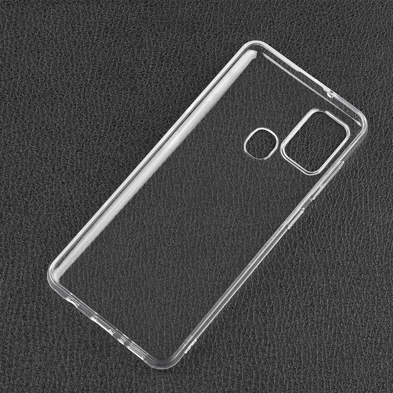 Ốp lưng cho Samsung Galaxy A21s chất liệu silicon dẻo trong suốt