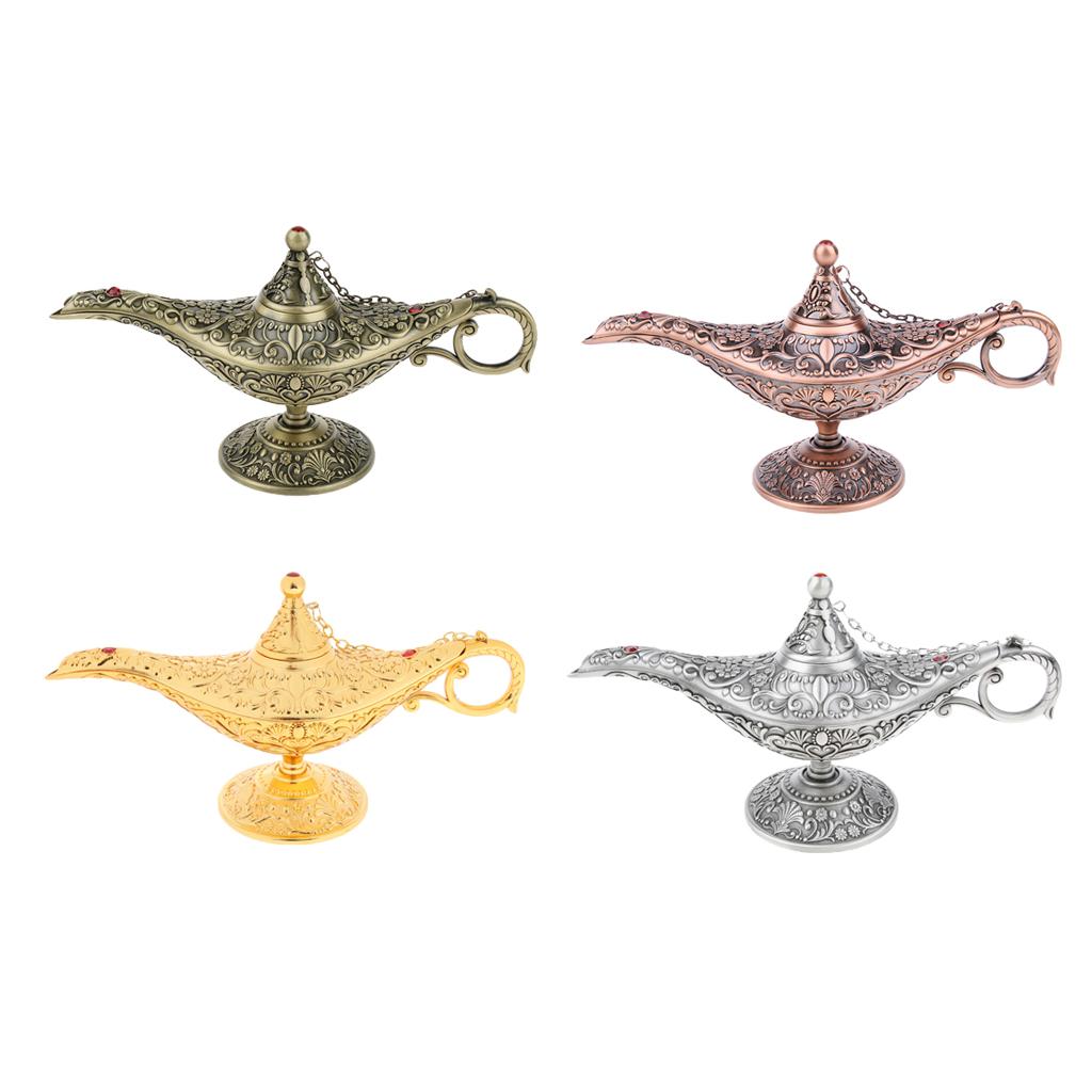 Aladdin Genie Light Lamp Jewelry Holder Home Decoration Gift