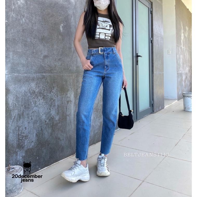 Quần Belt Momjeans mã 1113