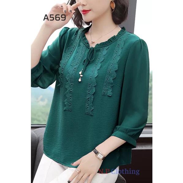 ️Áo Kiểu Trung Niên️ Thời Trang Trung Niên Dự Tiệc Sang Trọng