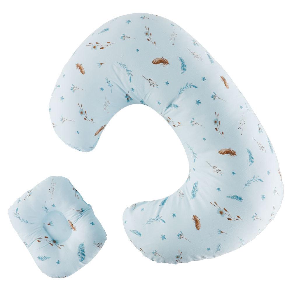 2 Cái/bộ Nguyên Chất Cotton Hình Chữ U Sơ Sinh Cho Con Bú Gối Đa Năng Chống Phun Sữa Cho Trẻ Sơ Sinh Gối Cho Bé Trang Trí Phòng