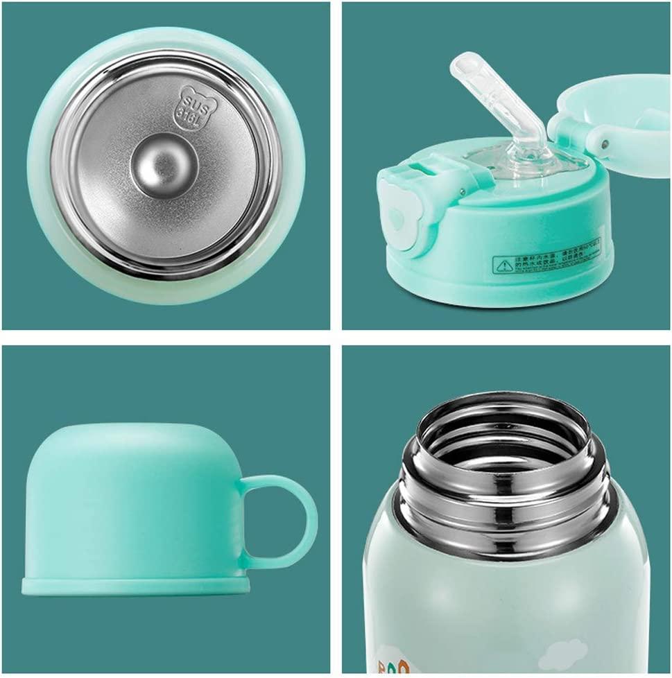 Bình Nước Trẻ Em, Bình Giữ Nhiệt Khủng Long Inox Giữ Nhiệt 500Ml