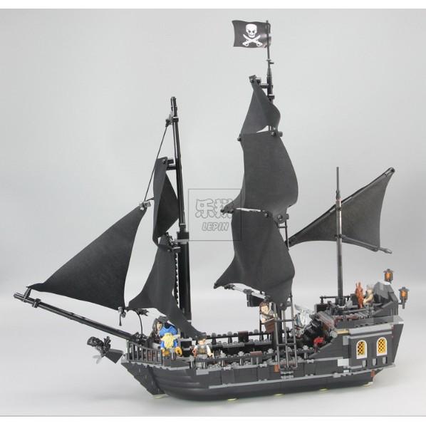 Đồ chơi Lắp Ráp Thuyền Cướp Biển Ngọc Trai Đen - Lion King 16006 CARIBBEAN PIRATE SHIP QUEEN BLACK PEARL