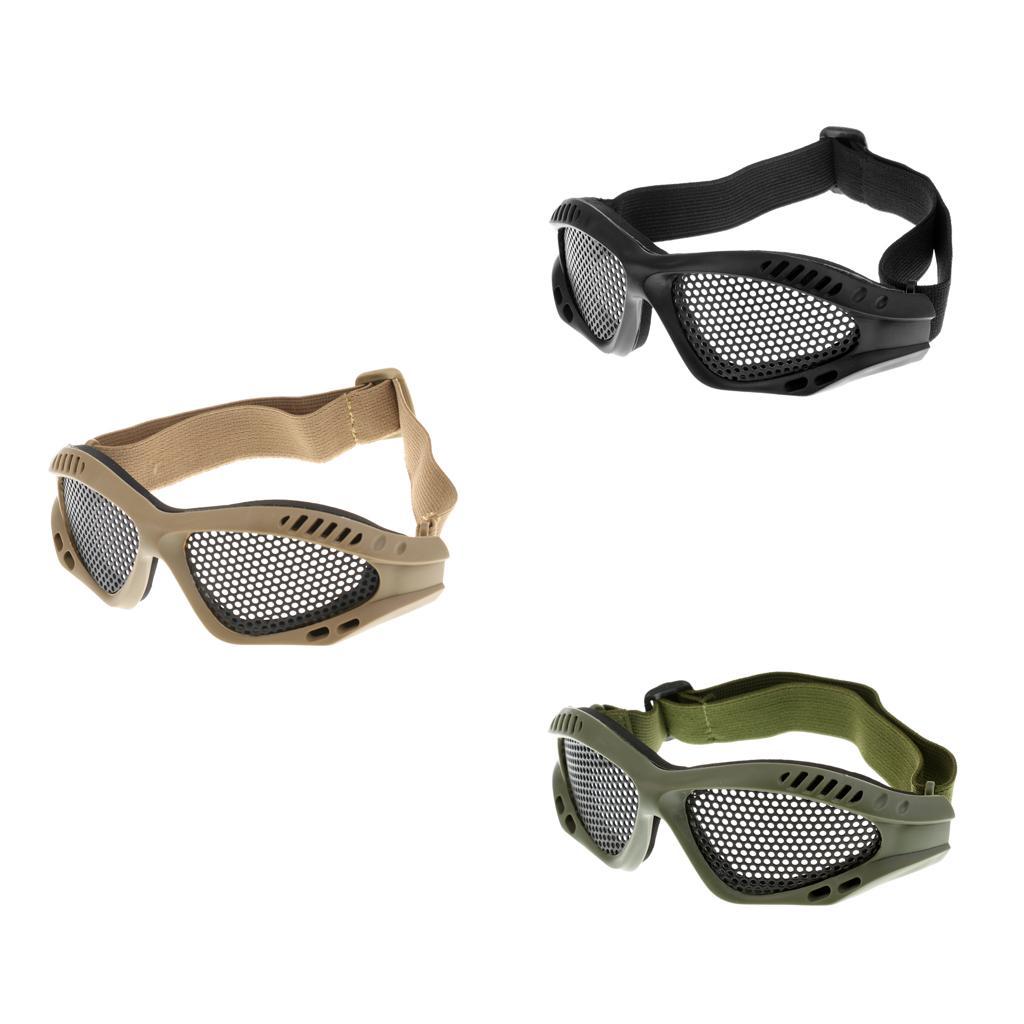 No Fog Wire Mesh Goggle / Safety Glasses Eye Protector