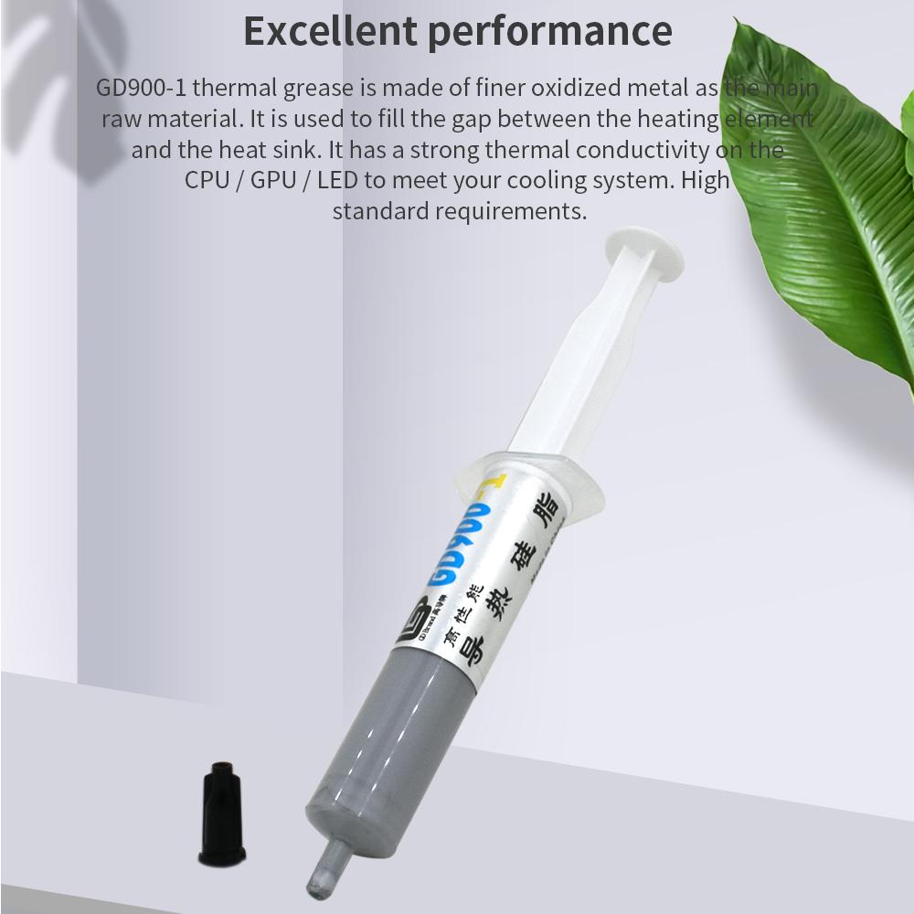 GD900-11/3/5/7/15/30 gram Nhiệt Thủy tinh nhiệt Hợp chất Tống thạch cao cho CPU BX SSY SY ST CN
