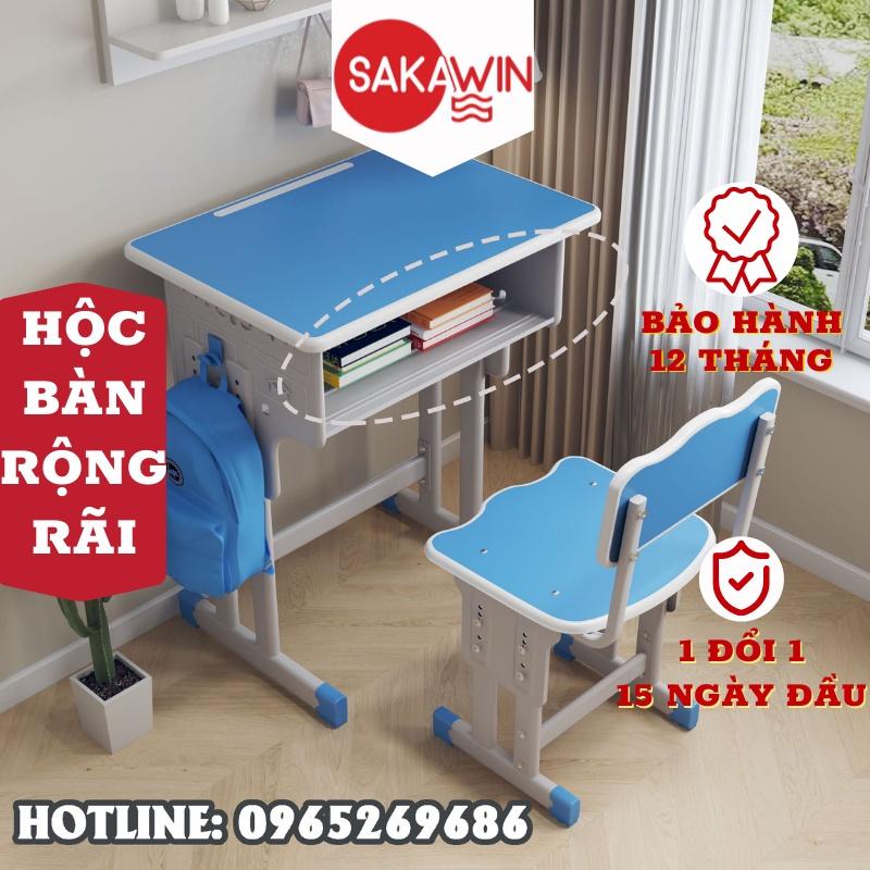 Bàn học cho bé Sakawin Z8, Chống gù chống cận thông minh cho trẻ em, độ bên lên tới hơn 20 năm, Giá nhập