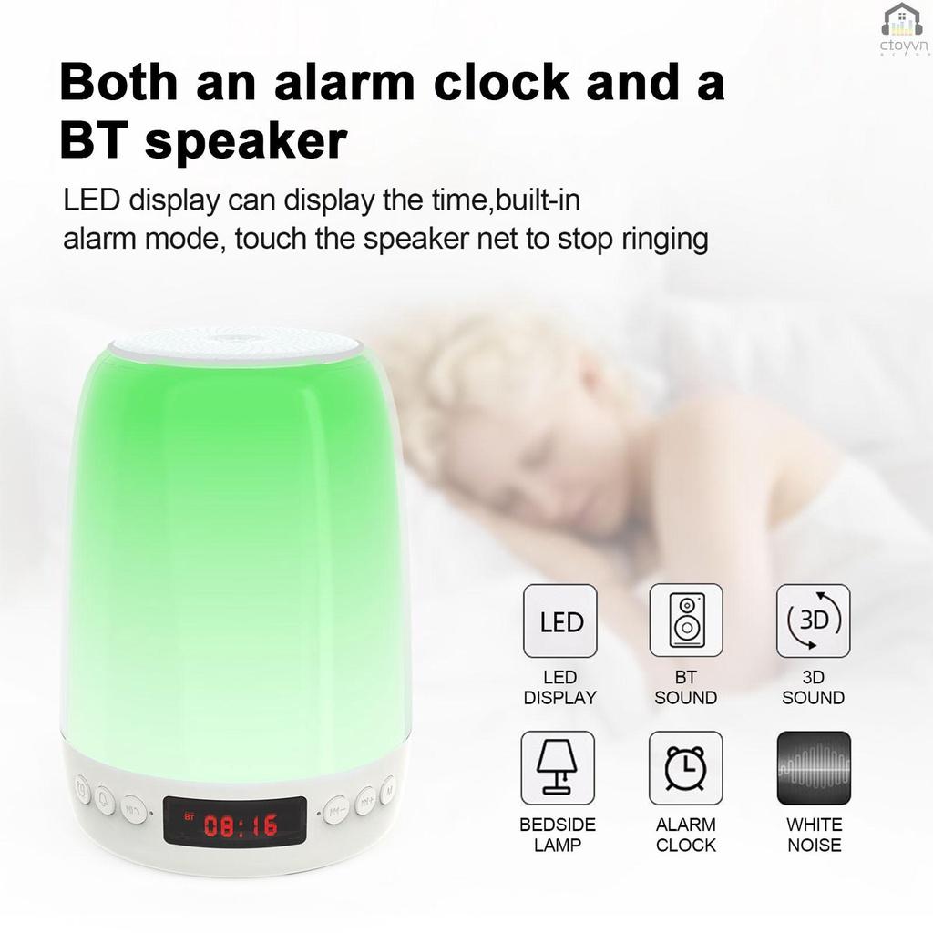 Loa không dây BT5.1 có đèn LED và micro hỗ trợ thẻ nhớ MP3