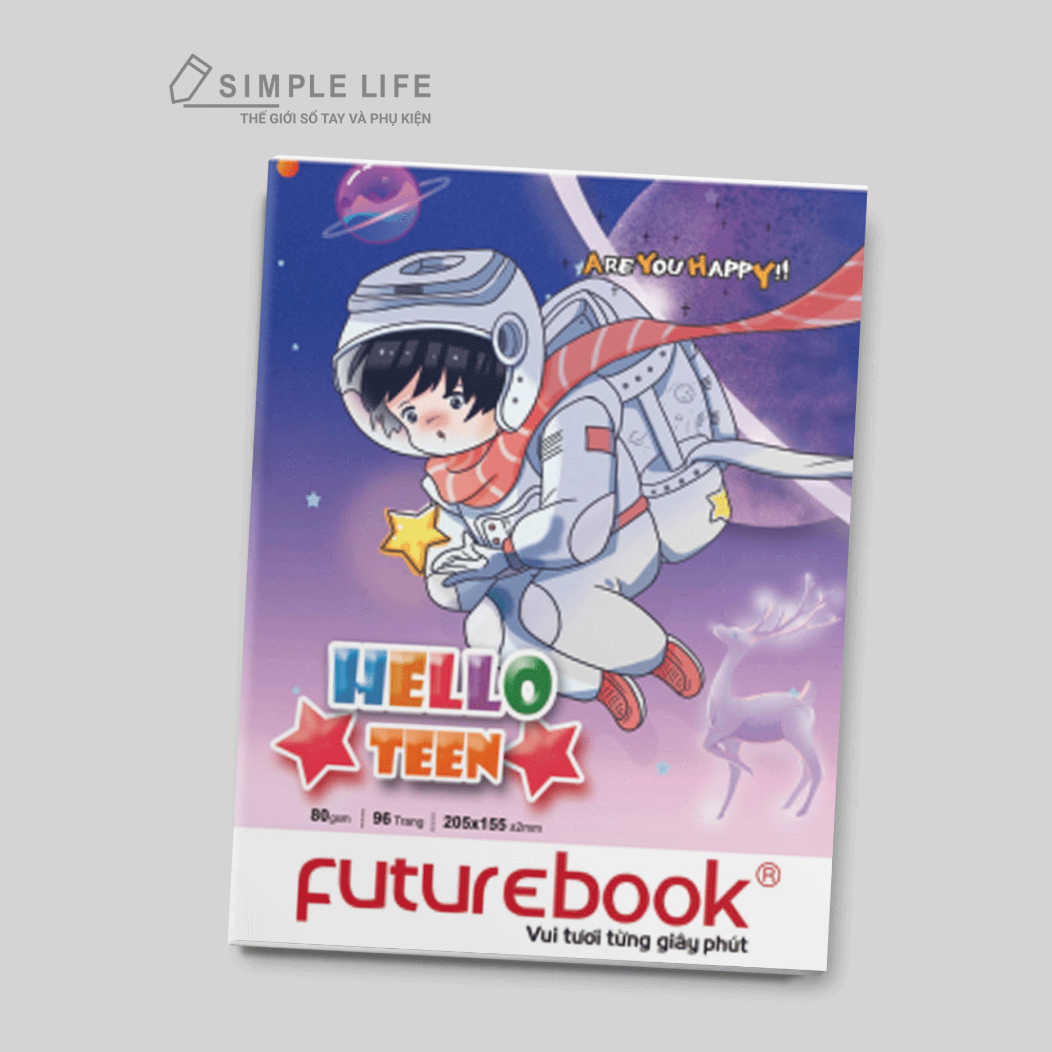 Tập Học Sinh - Vở 5 ÔLy Hello Teen - 96 Trang – Định Lượng 80Gsm . Mã Sản Phẩm DK-HS9825