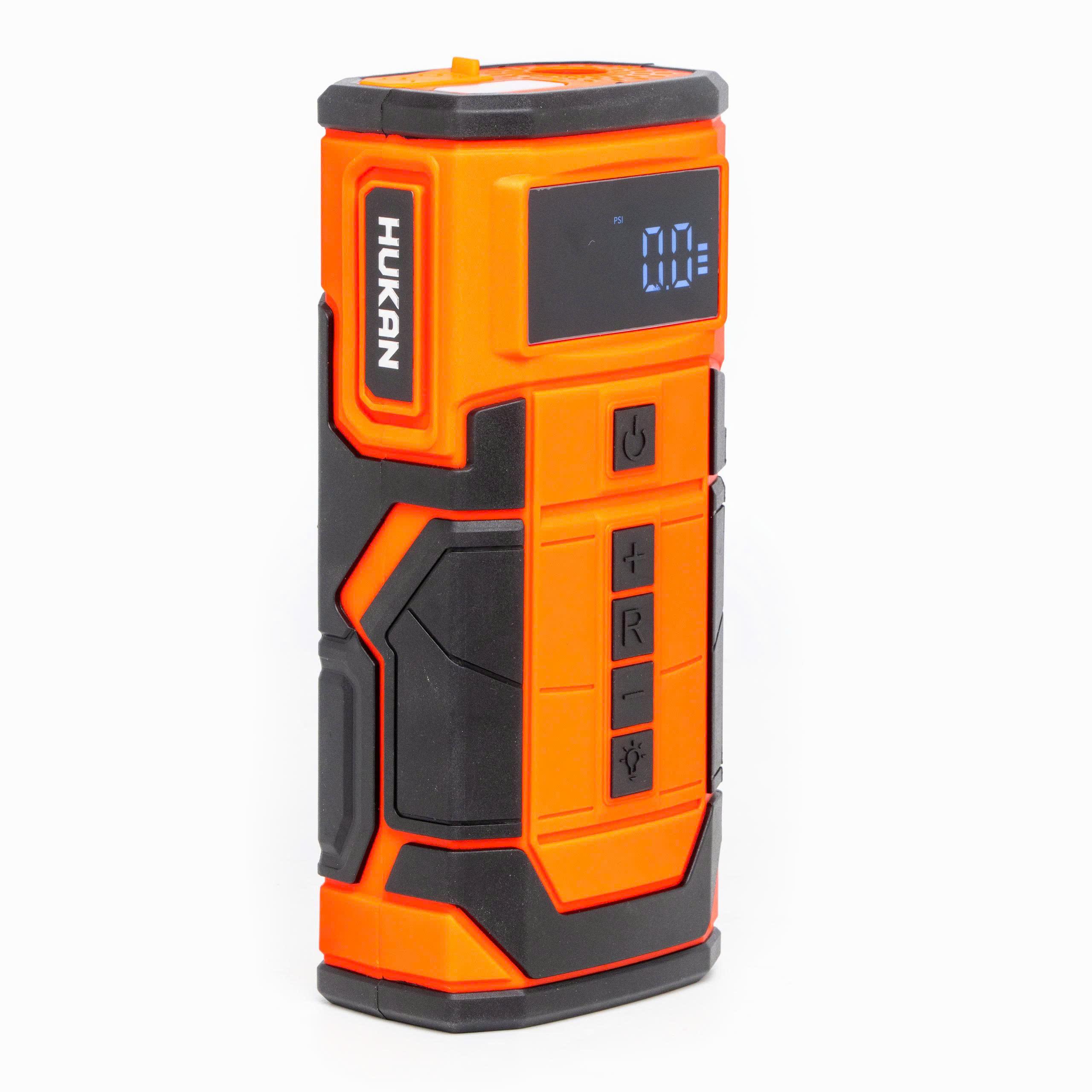 MÁY BƠM LỐP VÀ KÍCH NỔ Ô TÔ 120W G2-BKB070w HUKAN -HÀNG CHÍNH HÃNG