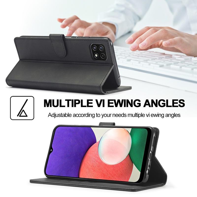Ốp lưng điện thoại dạng ví lật dành cho Samsung Galaxy A12 A42 5G A32 5G 4G A02S A02 A21S A21 A03S A10