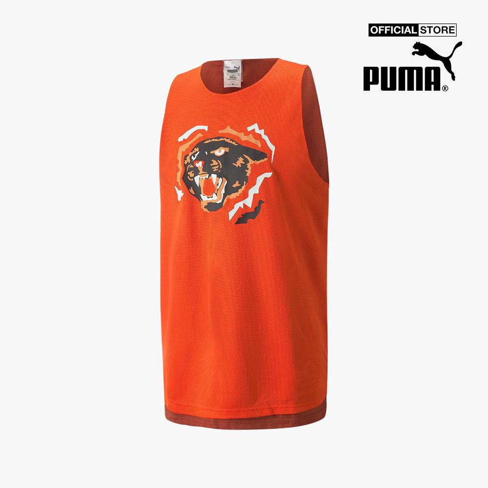 PUMA - Áo thun thể thao nam sát nách Give and Go 534195