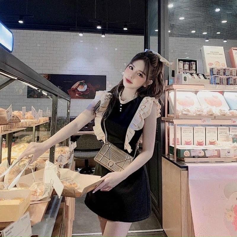 Đầm tiểu thư thiết kế chất umi đẹp
