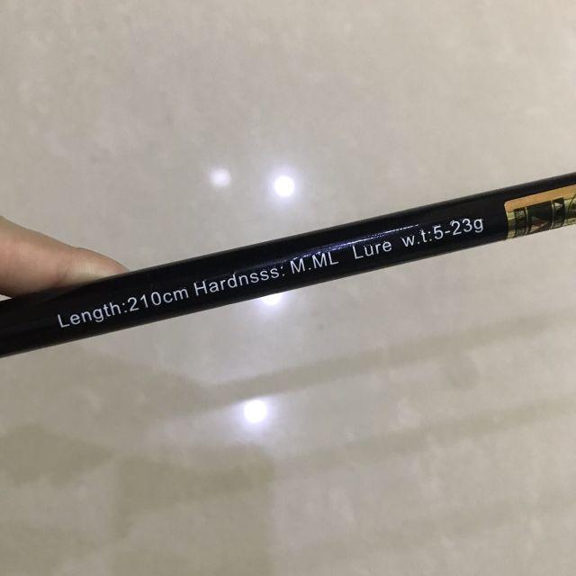 Bộ Cần lure đứng 2 ngọn M và Ml