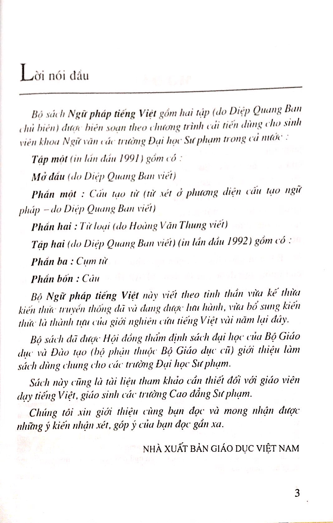 Combo Ngữ Pháp Tiếng Việt Tập 1 + Tập 2