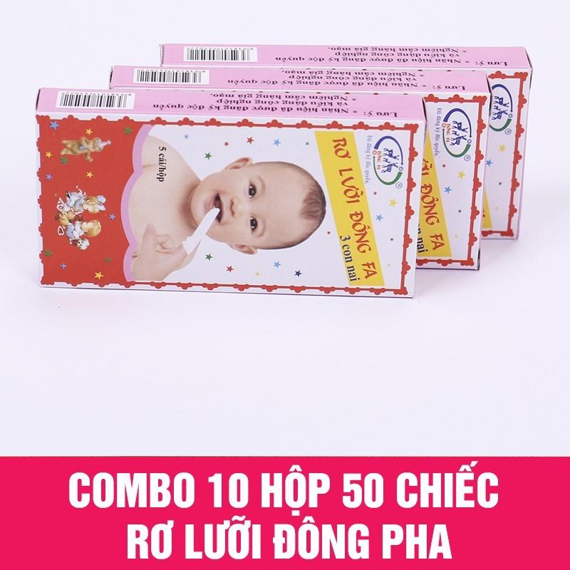 Combo 10 hộp tưa lưỡi (hộp 5 chiếc)