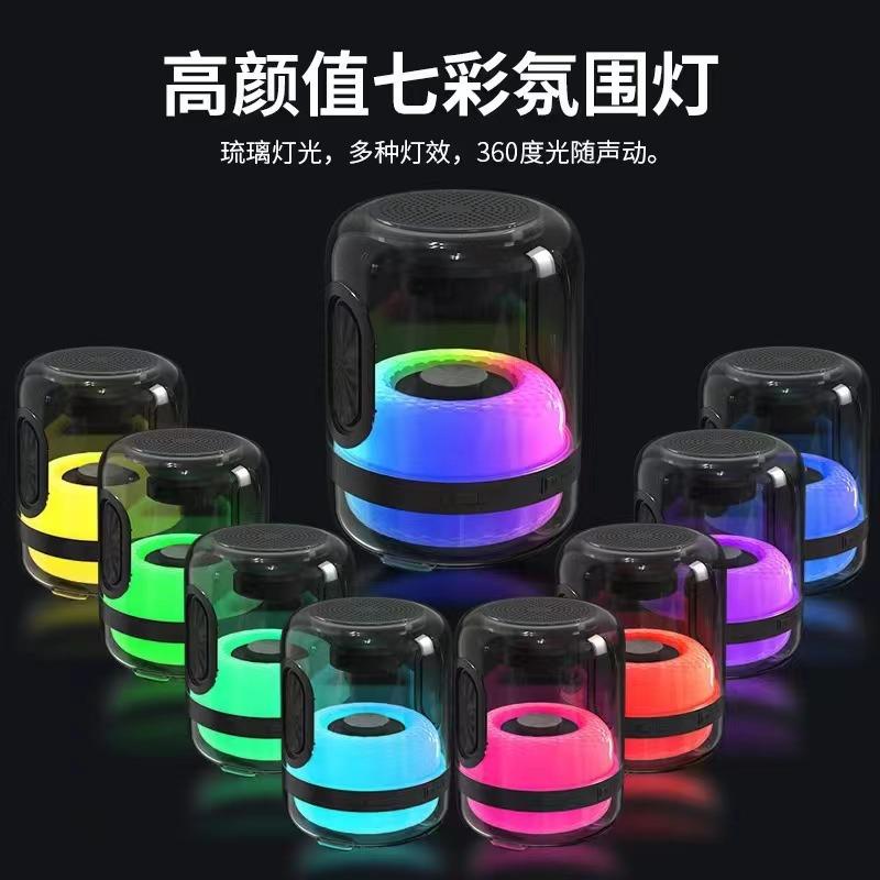 Âm thanh bluetooth sáng tạo thuận lợi nhất loa máy tính thông minh ai thẻ loa siêu trầm âm lượng lớn loa bluetooth không dây