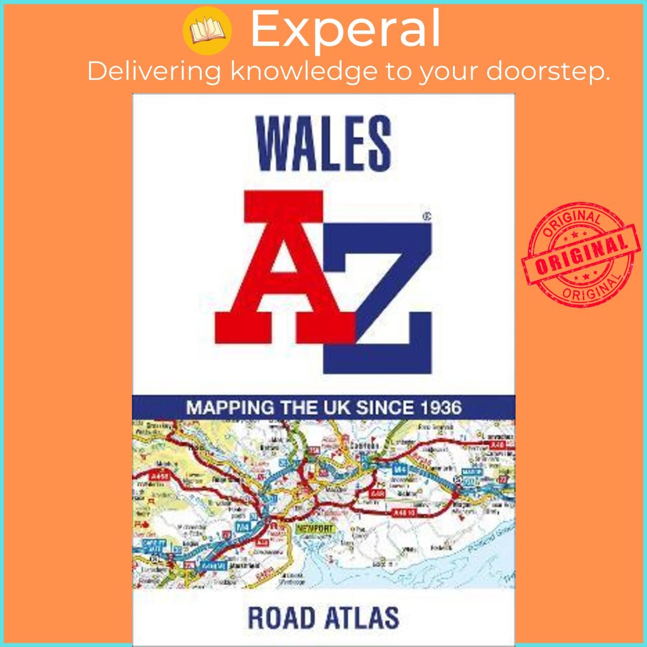 Sách - Wales A-Z Road Atlas by A-Z Maps (UK edition, paperback)