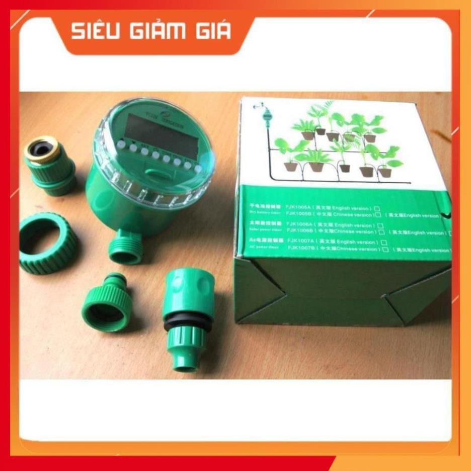 Hẹn giờ tưới - Đồng hồ hẹn giờ tưới cây tự động, chạy pin 1.5V 206502