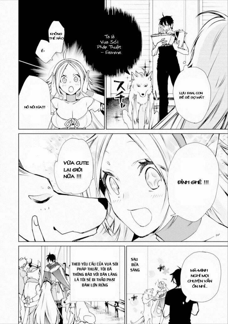 tôi đã từng là một pháp sư bá đạo cho đến khi ăn phải mũi tên vào đầu gối và trở thành một người bảo chapter 3.2 4