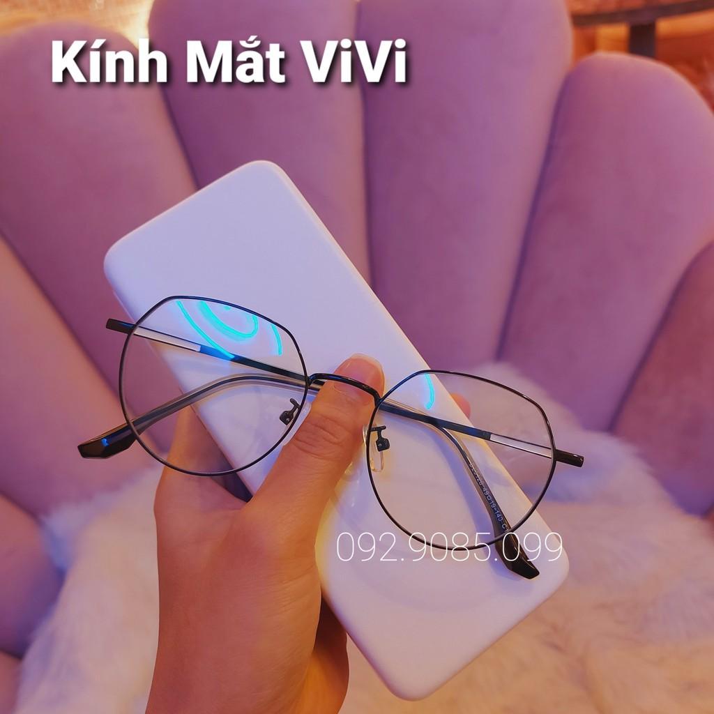 Gọng kính cận dáng vắt hàn quốc KÍNH MẮT VIVI - Màu tươi trẻ + Nhận cắt cận viễn loạn