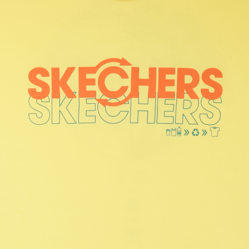 Skechers Nam Áo Thun Tay Ngắn Recycle - SL21Q3M030-011G