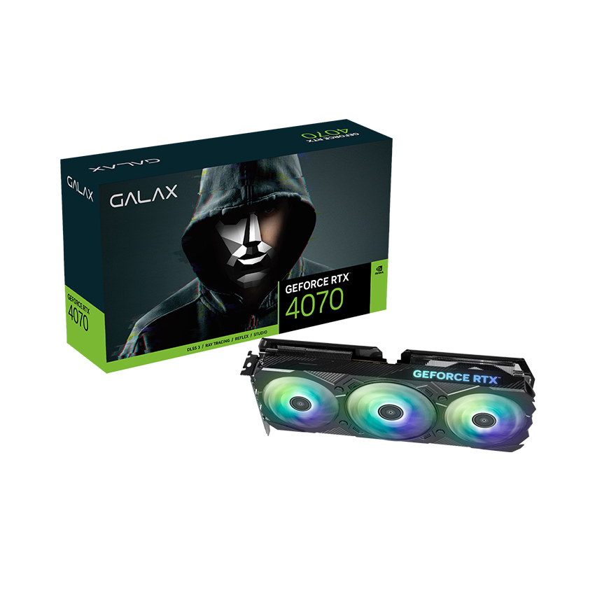 Card màn hình D46O Galax GeForce RTX 4070 EX Gamer 12GB GDDR6X - Hàng chính hãng