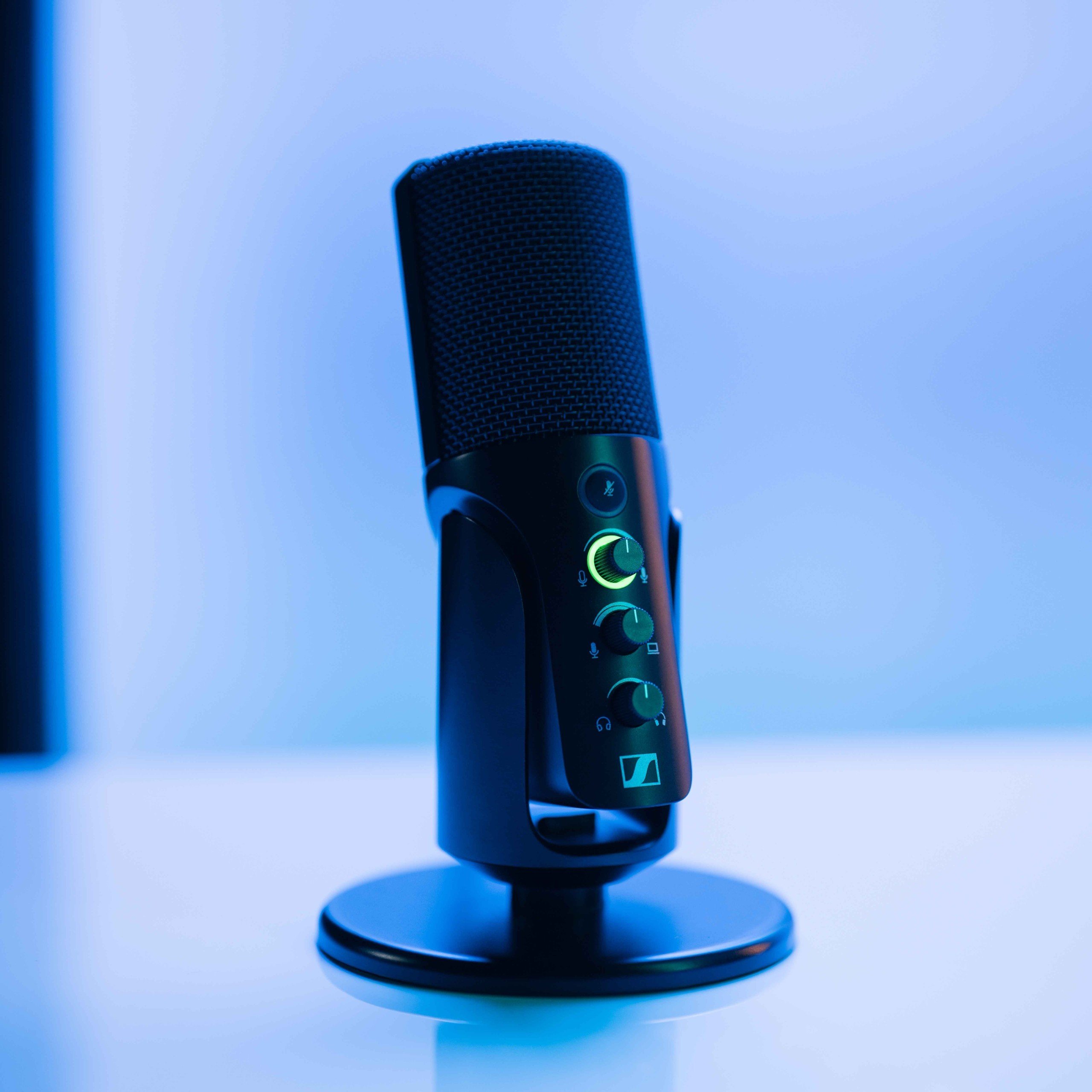 Micro Profile USB Sennheiser chuyên Streaming, Gaming - Hàng chính hãng