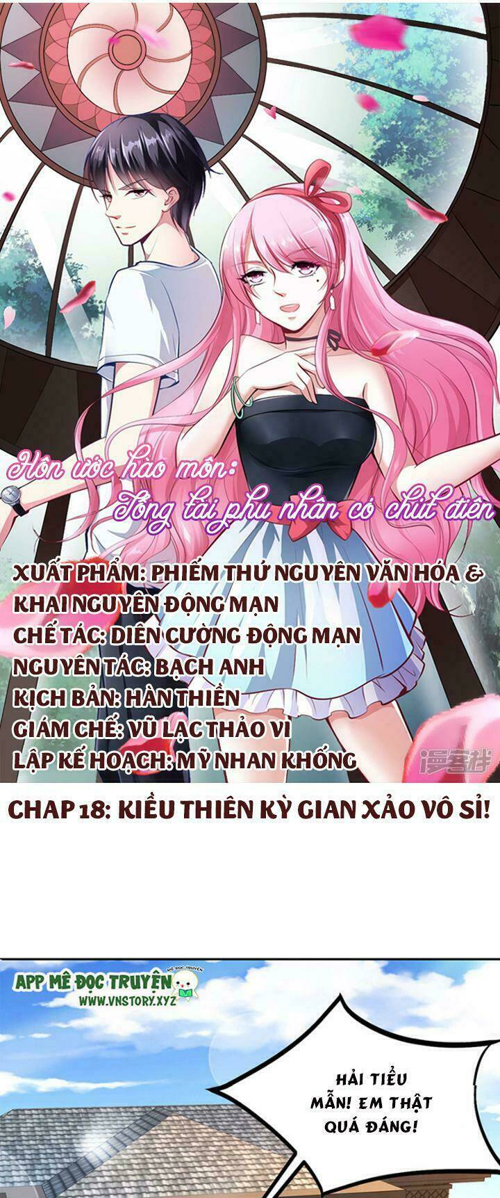 hôn ước hào môn : phu nhân tổng tài có chút điên chapter 18 1