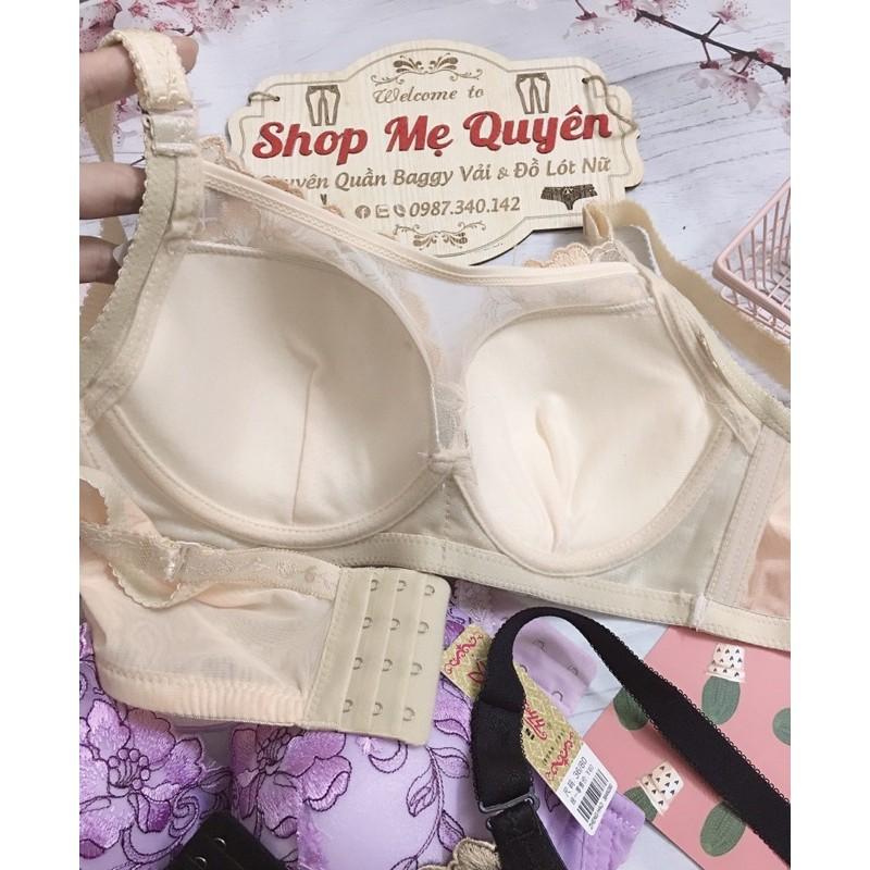 [CÓ BIGSIZE ÁO NGỰC REN THÊU 4D- chống tràn chống sệ