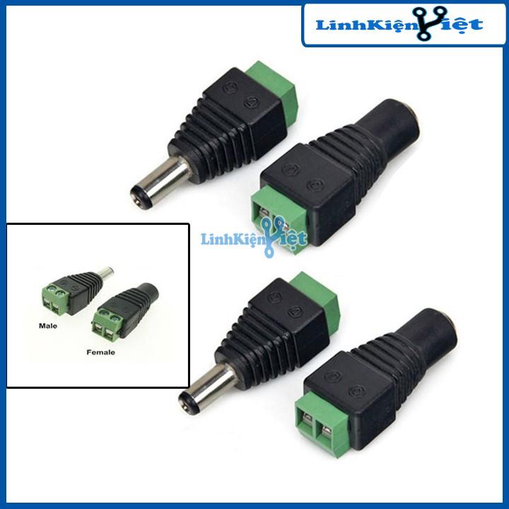 Bộ 4 chiếc Jack nối nguồn 5.5x2.1mm