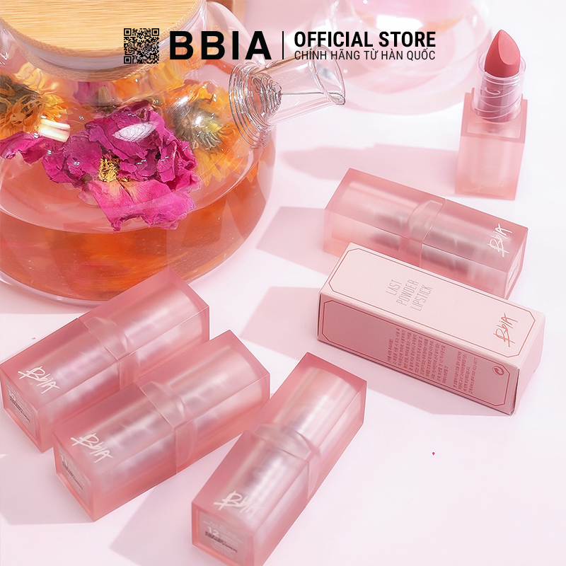 Combo 2 Son Thỏi Lì Bbia Last Powder Lipstick Version 2 3.5g