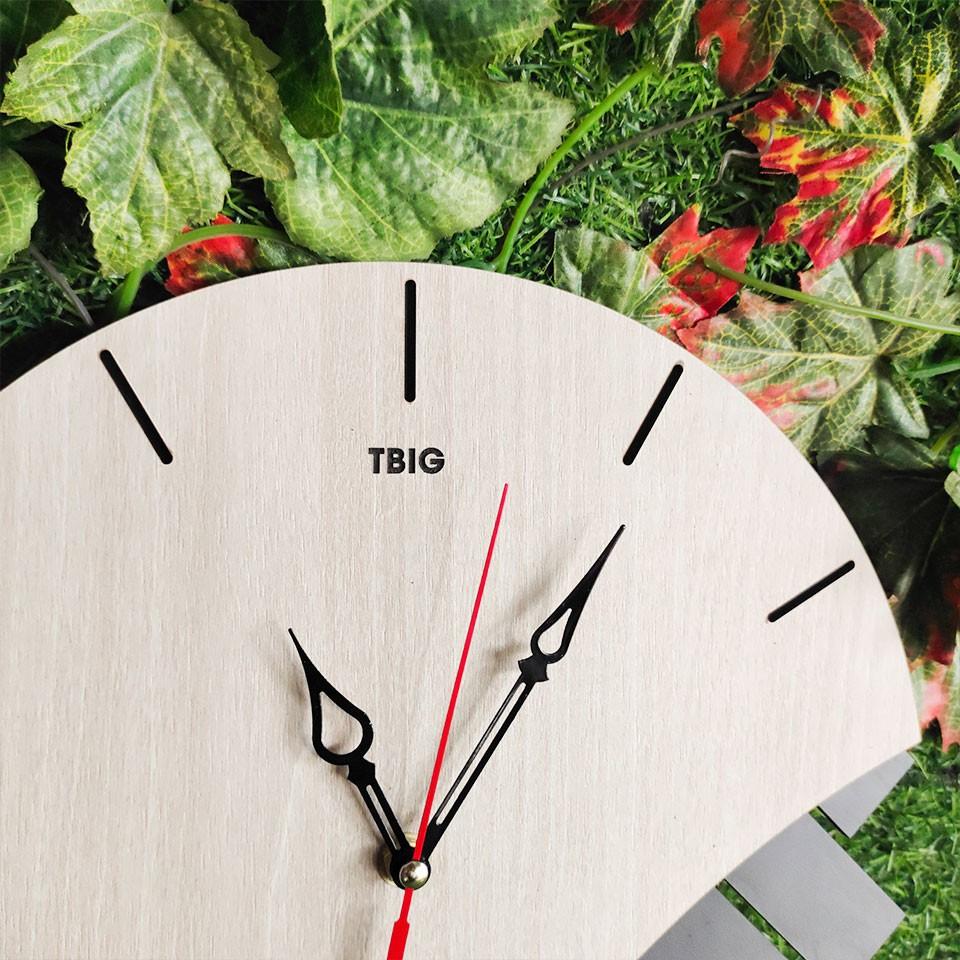 Đồng Hồ Treo Tường Gỗ SB028F Vintage Decor cách điệu tinh tế