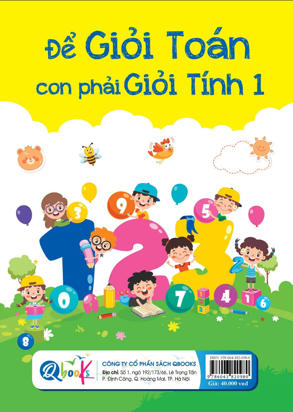 Sách - Để Giỏi Toán Con Phải Giỏi Tính