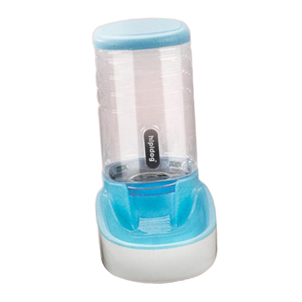 Large Capacity Automatic Pet Feeder Waterer Food Dispenser Blue