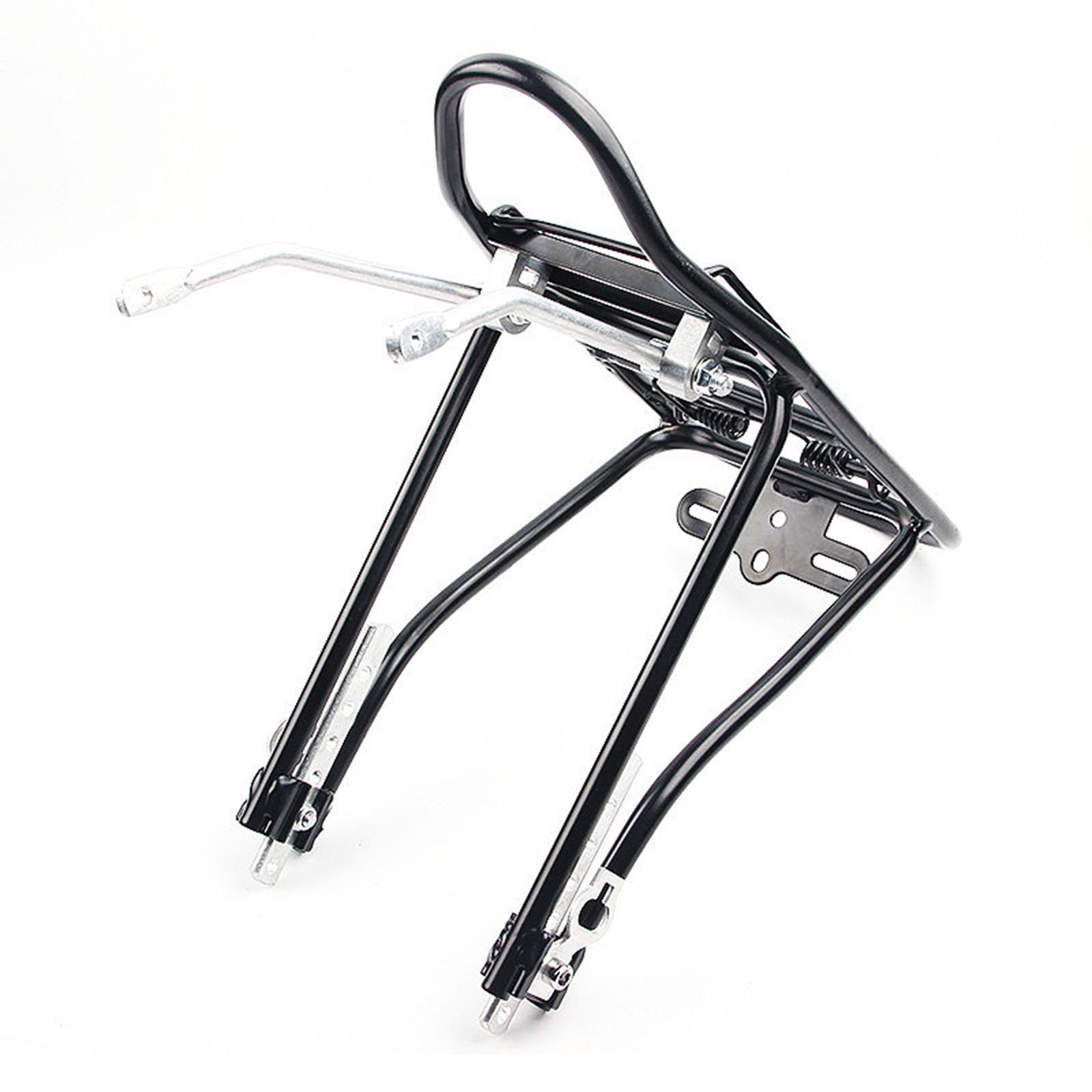 Aluminum Alloy Bicycle Rear Cargo Rack Shelf Suitable for 14"16"18"20" Cycle Travel Carrying Parts, Bike Rear Rack Bicycle Accessories