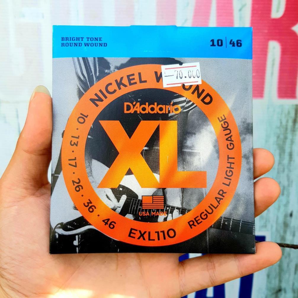 Dây đàn Guitar điện D'Addario EXL110 - EXL120 | MADE IN CHINA | 1 bộ - 6 dây |