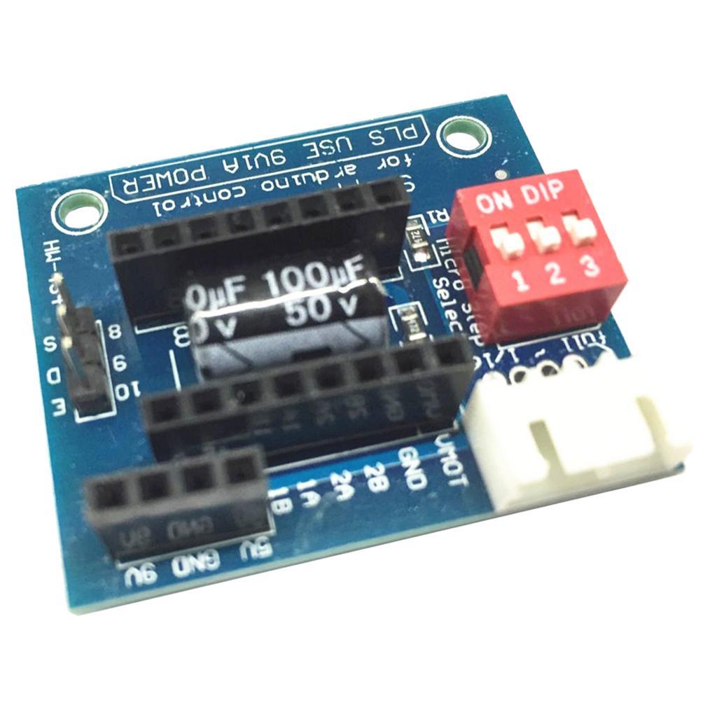 A4988 DRV8825 3D Printer Stepper Motor Driver Control Expansion Board Blue