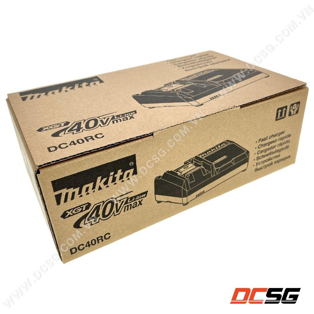 Bộ sạc nhanh 40Vmax/ DC40RC Makita 191M90-3 | DCSG