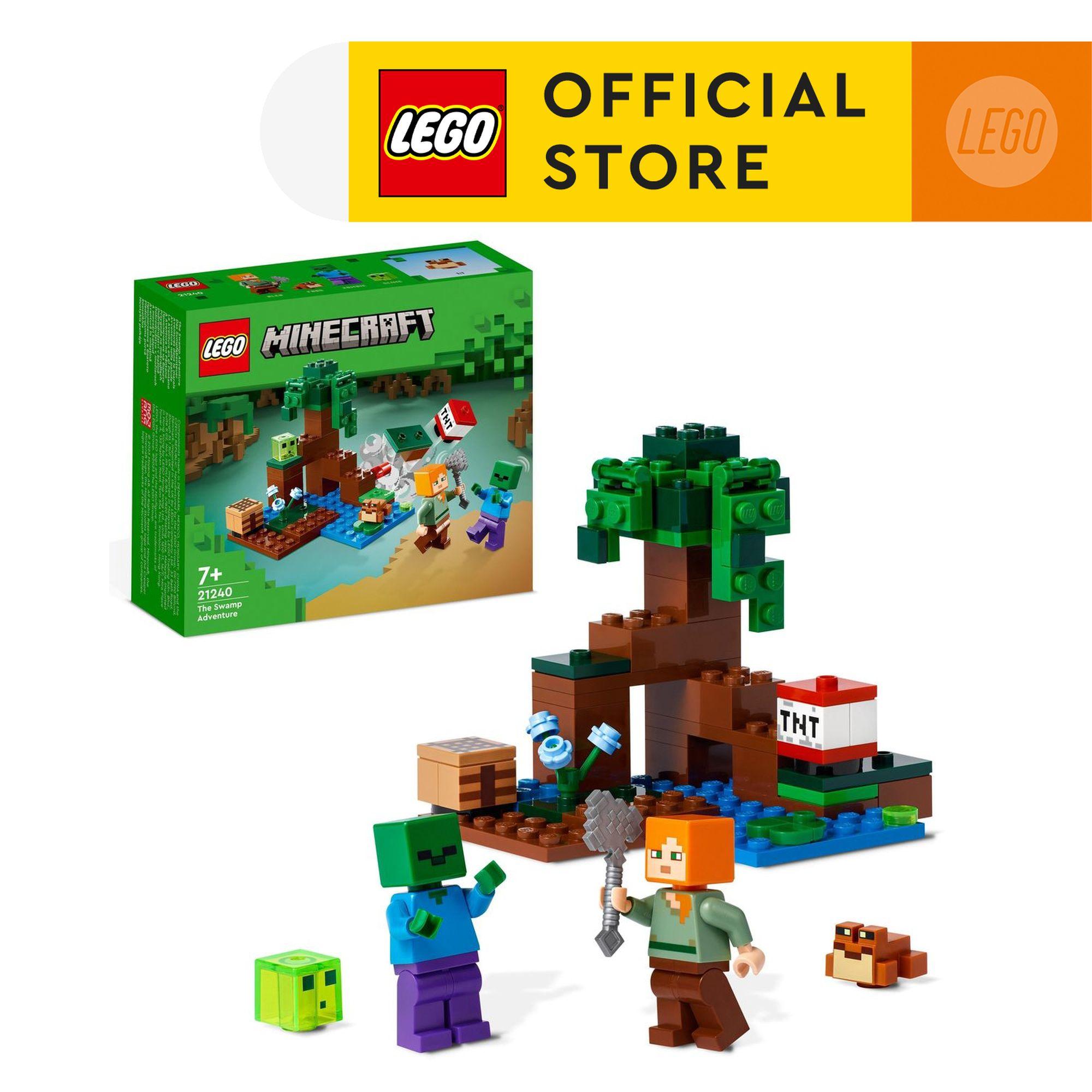 LEGO Minecraft 21240 Cuộc Phiêu Lưu Đầm Lầy Huyền Bí (65 Chi Tiết)