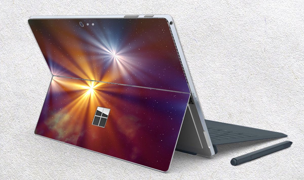 Skin dán hình không gian x05 cho Surface Go, Pro 2, Pro 3, Pro 4, Pro 5, Pro 6, Pro 7, Pro X