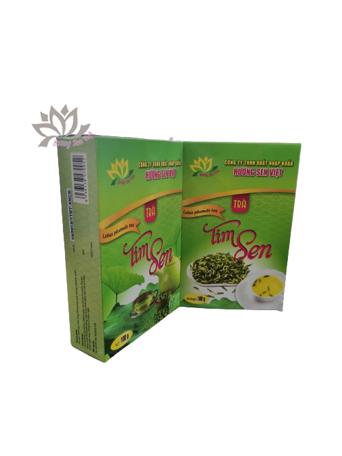 TRÀ TIM SEN HỘP 100G - HƯƠNG SEN VIỆT