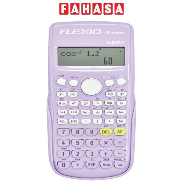 Máy Tính Khoa Học Flexio - Thiên Long Fx509VN - Màu Tím