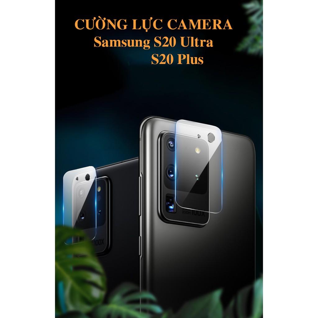 Miếng Dán Kính Cường Lực Camera Cho Dòng Samsung Galaxy Note 20 Ultra / Note 20 / S20 Ultra / S20 Plus