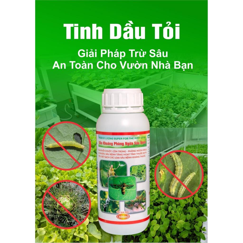 Dầu khoáng phòng ngừa sâu bệnh - Chai 250ml